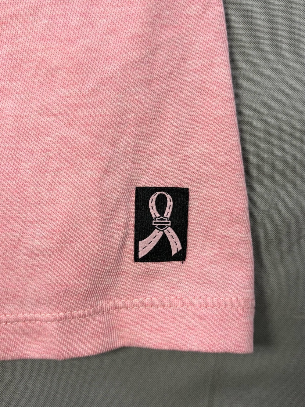 Harley-Davidson Women's Pink Logo Breast Cancer awareness Tank top - Picture 2 of 8